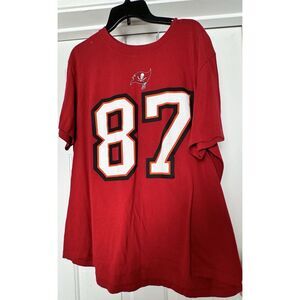 Rob Gronkowski Tampa Bay Buccaneers Jersey Nike Tee NFL Team Football‎ Size 2XL